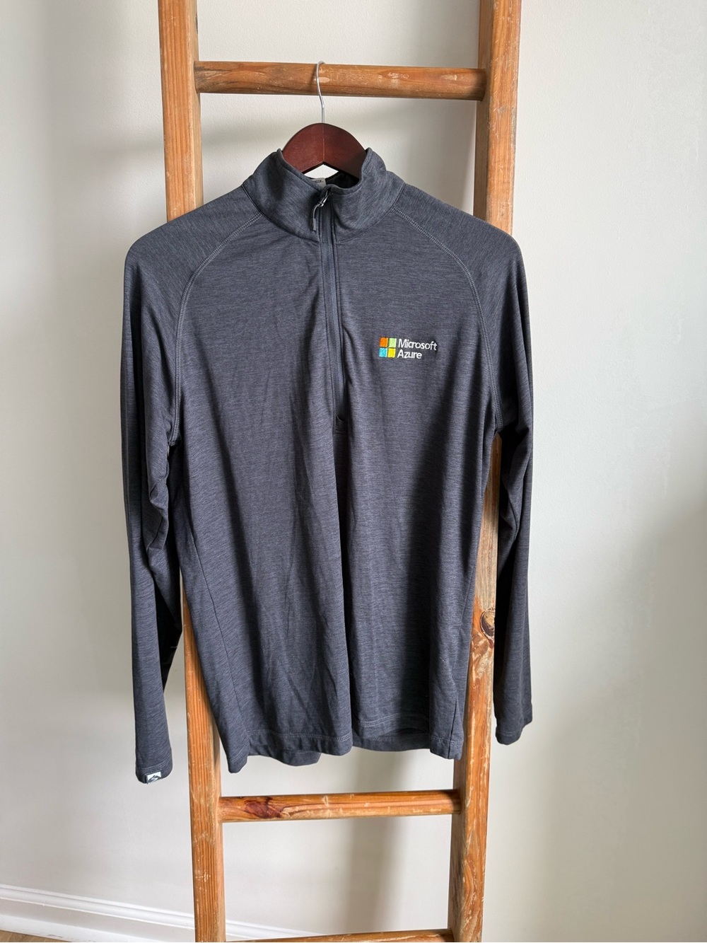⚡ Microsoft Azure Quarter‑Zip Pullover – Men’s Small